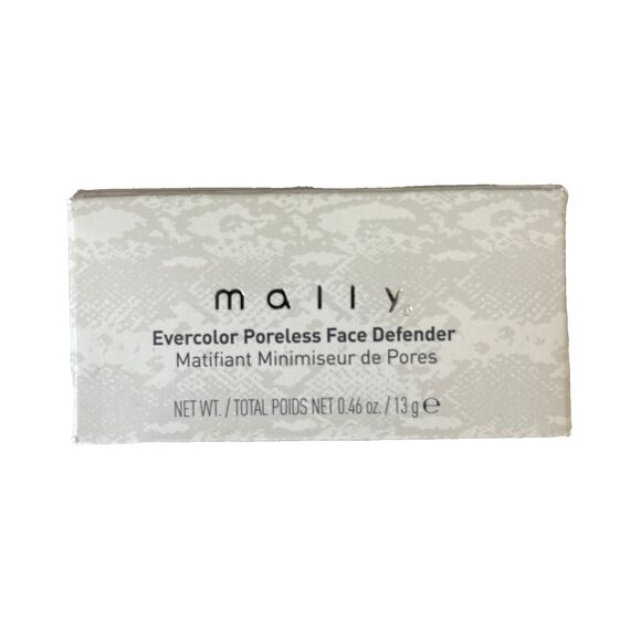 Mally Evercolor Poreless Face Defender  w/ Sponge Sheer Full Size 0.46 oz NEW - Picture 1 of 9
